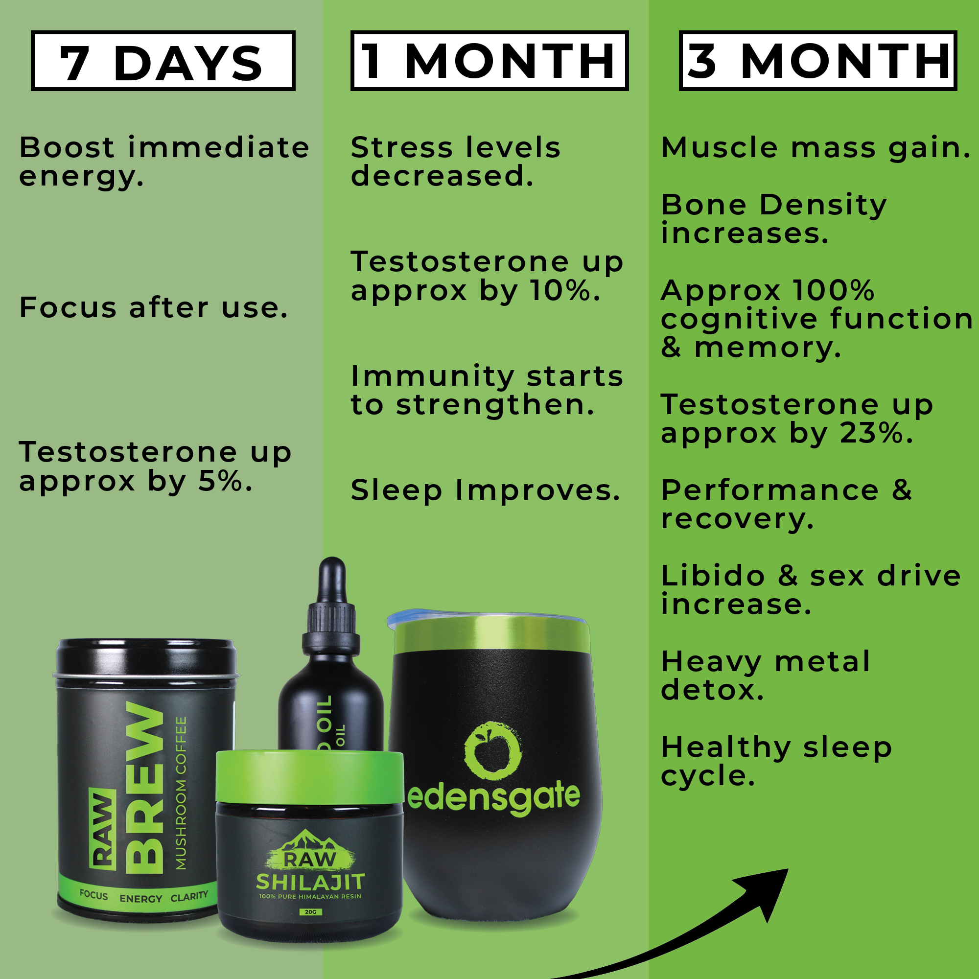 RAWBREW Shilajit Mushroom Coffee Bundle