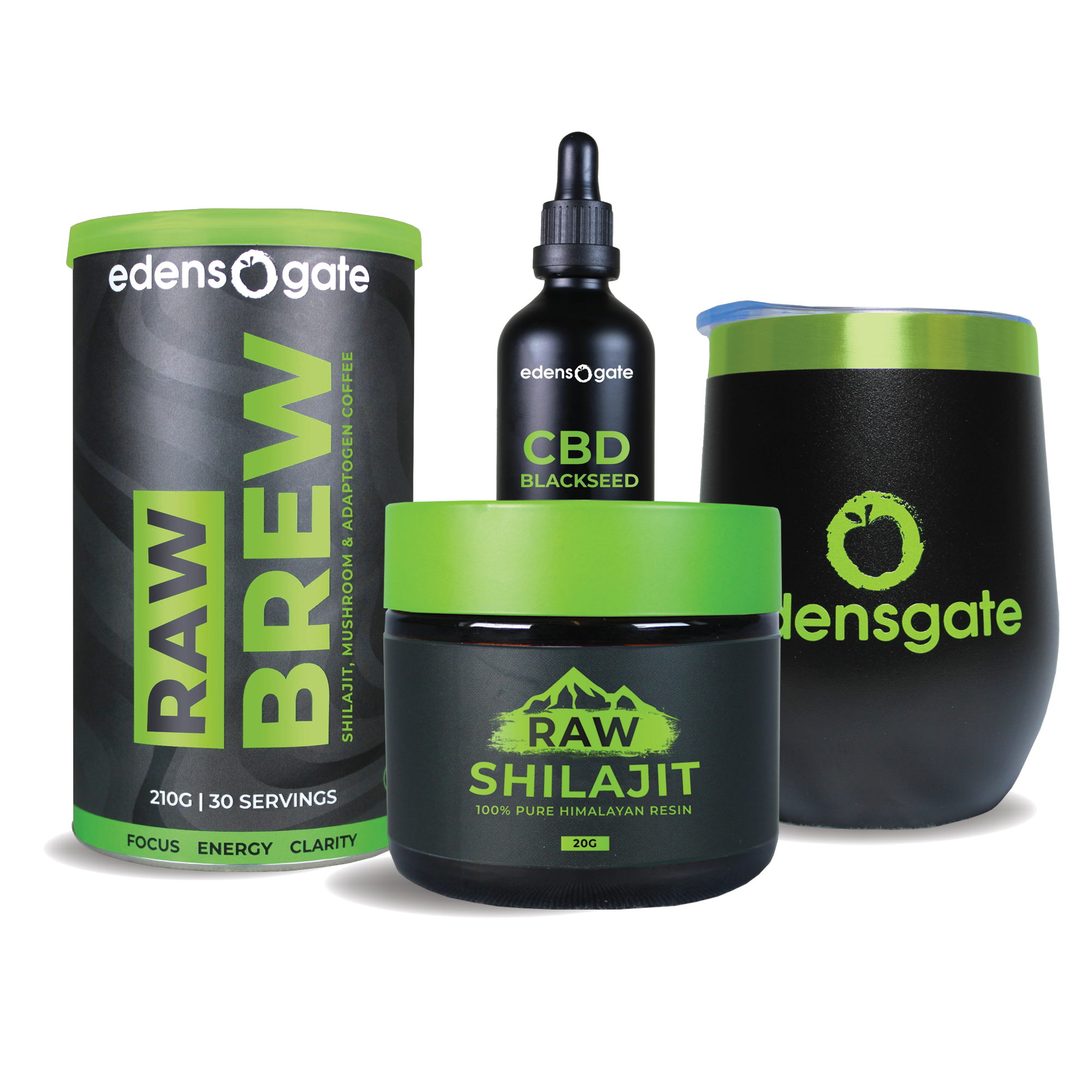 RAWBREW Shilajit Mushroom Coffee Bundle