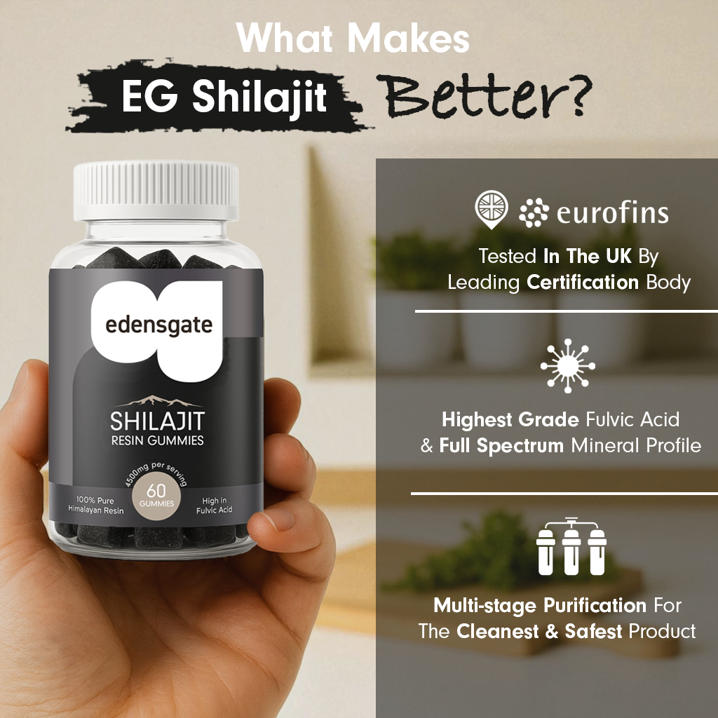 Shilajit Resin Gummies With Adaptogens - 7.5G